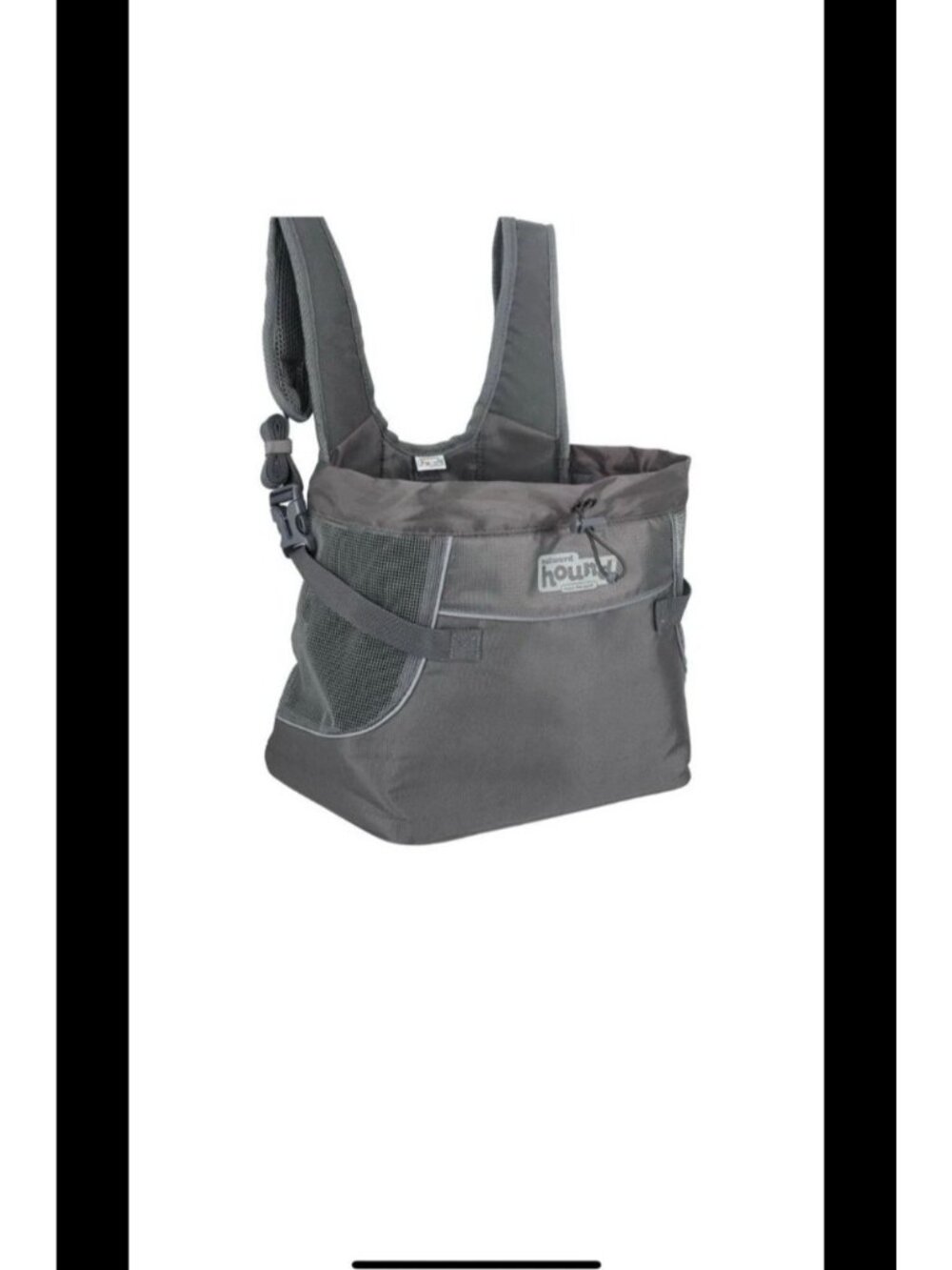 Outward Hound Gray Small Dog Backpack Carrying Case EUC 10 lb Capacity